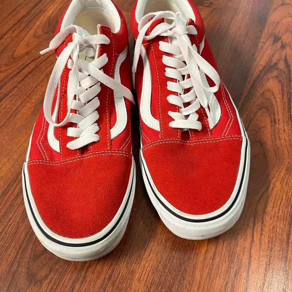 Red Vans - Picture 4 of 5